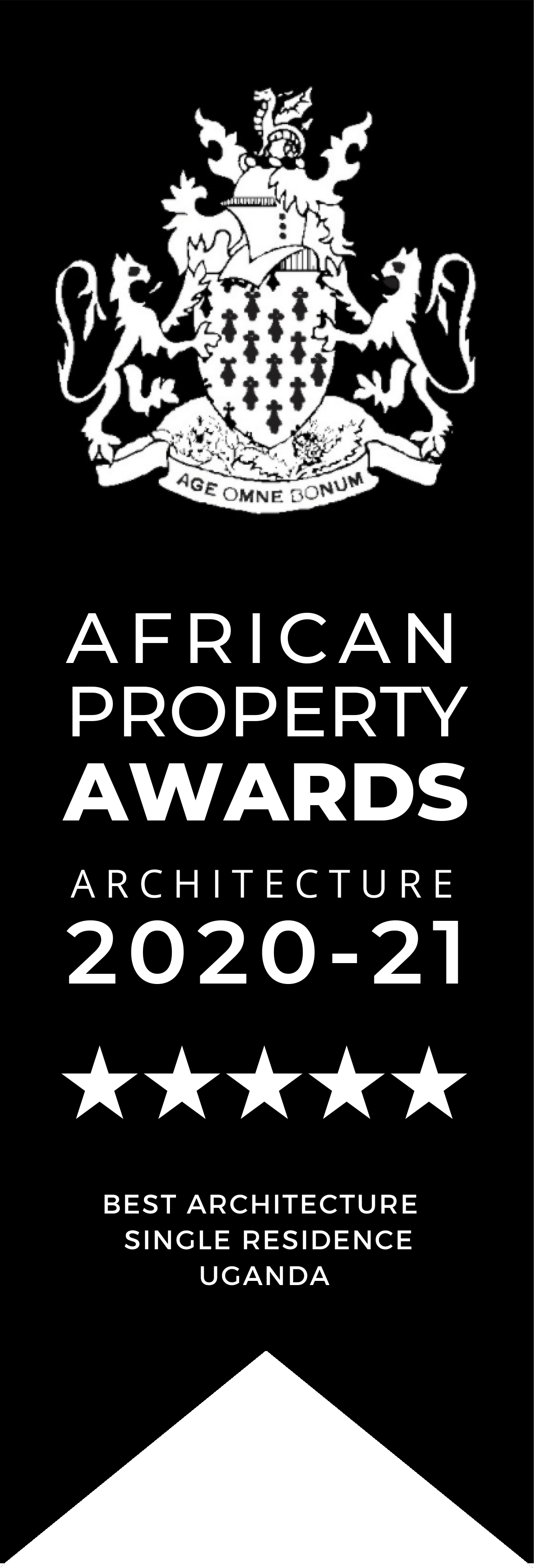 African Property Awards 20-21 - Best Arch. Single Residence Uganda FV