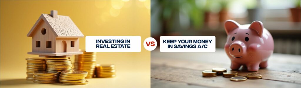 Why Investing in Real Estate is Better Than Keeping Your Money in a Savings Account